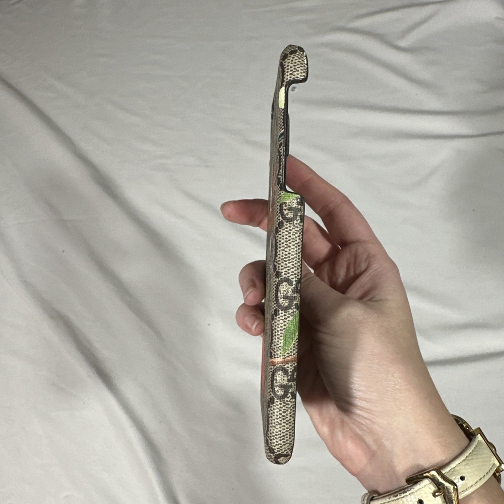 NWOB $640 Gucci [ iPhone 6 Plus/6S Plus ] Case‎ GG Monogram Beige Italy #U1560 - Picture 8 of 11